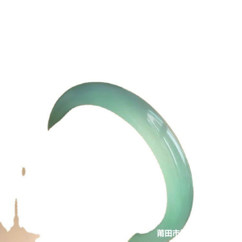 天然巴西冰種油青色瑪瑙手鐲正圈中寬油青色玉髓手鐲女款古風百搭