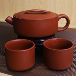 原鑛硃泥鳳鳴壺漢瓦壺宜興紫砂壺手工茶壺大容量急家用泡茶壺批髮