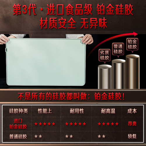 ssgp 兒童餐墊矽膠小學生食品級喫飯防滑餐桌墊子書桌墊午餐布
