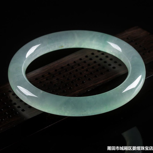 冰種圓條翡翠手鐲小細條圓條手鐲女叮噹鐲天然緬甸翡翠玉手鐲女款