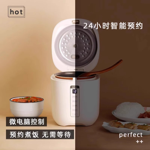 ankale迷你電飯煲小1人小型家用智能多功能單人一人食1.2L電飯鍋