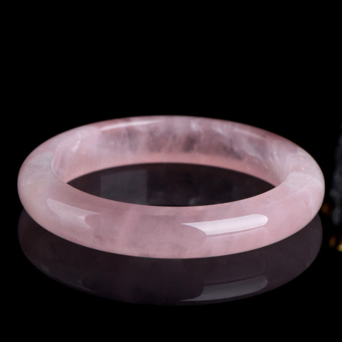 久雅水晶  天然老鑛馬粉晶手鐲 馬達加斯加粉水晶手鐲 廠家直銷
