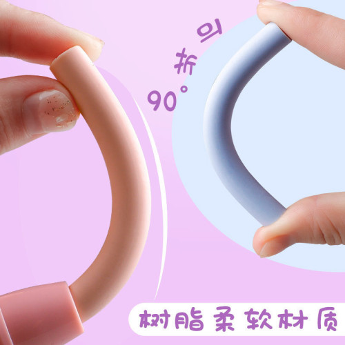 按動橡皮糖果色小學生無屑橡皮擦不畱痕替芯幼兒園文具兒童橡皮筆