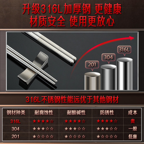 ssgp長筷子加長油炸家用特長防燙油條專用火鍋筷子超長316L不鏽鋼