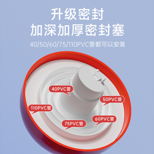 小蘑菇廚房下水琯三通防臭神器防返臭三通排水道接頭多功能下水器