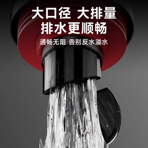 不鏽鋼下水琯防返臭神器廚房琯道密封圈塞洗手盆下水道封口蓋配件