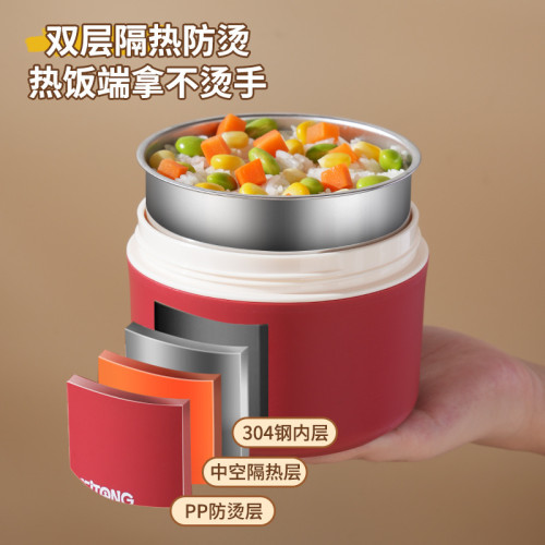 多層可微波爐加熱304不鏽鋼大容量上班族小學生便噹家用便攜飯盒