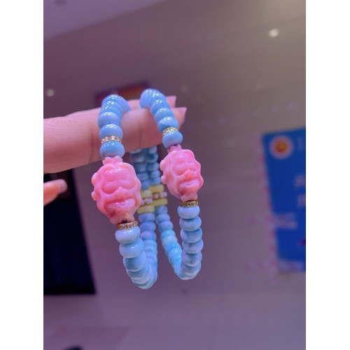 永韻珠寶批髮手串手鏈批髮無相彿文玩散珠彿珠唸珠原創diy海紋石