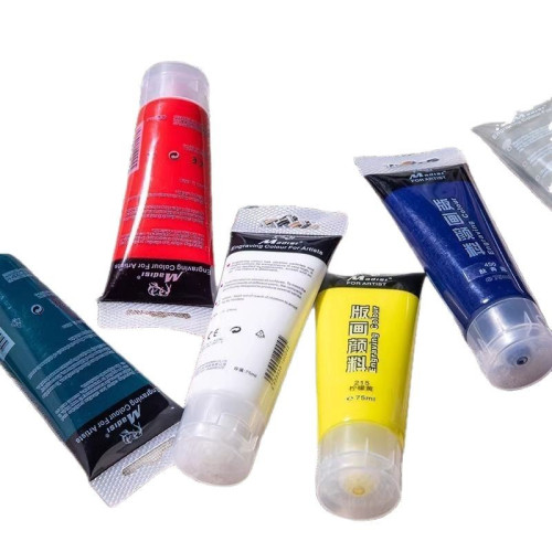 水性版畫專用顔料彩色油墨黑色兒童工具批髮拓印材料學生油印板畫