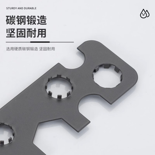 臉盆水龍頭起泡器扳手不鏽鋼化妝室洗手盆通用出水嘴拆卸工具神器 臉盆水龍頭起泡器扳手不鏽鋼化妝室洗手盆通用出水嘴拆卸工具神器
