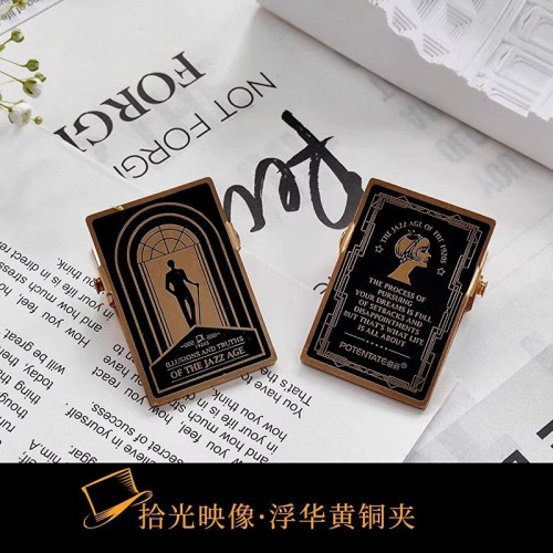 旅行金屬夾可水洗手賬夾水彩畫夾寫生便攜水粉繪畫夾子磁吸郵票夾