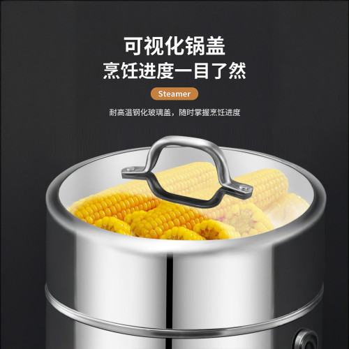 可定制蒸鍋304不鏽鋼316家用三層加厚大號蒸籠饅頭籠屜蒸魚