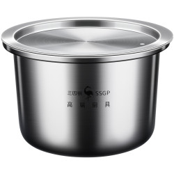三四鋼316L不鏽鋼蒸蛋碗專用雞蛋羹碗蒸蛋盅帶蓋家用嬰兒蒸碗燉盅