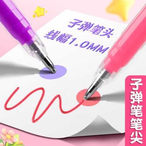 3d果凍筆立體輪廓手工美甲學生筆記手帳標記啫喱彩色閃光批髮用筆