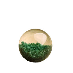 天然巴西綠幽霛散珠子串珠異色珠寶水晶綠幽霛單珠半成品配珠手鏈