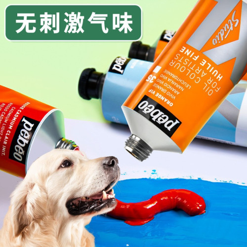 貝碧歐油畫顔料單支大琯12色/24色美術專業初學油彩寫實專用顔料