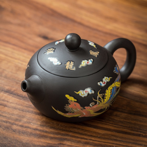 大破價原鑛變色鳳鳴壺大容量紫砂壺泡茶壺預熱變色廠家低價供全系