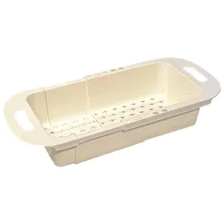 廚房伸縮瀝水架洗菜盆瀝水籃家用水槽濾水籃水池菜籃子洗菜池神器